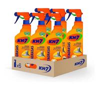 KH-7 Quitagrasas Pistola - Pack 6 Botellas de 650 ml - Elimina sin esfuerzo la grasa y suciedad más incrustada - Kh7 Pistola 650 ml