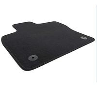 kh Teile Alfombrilla de conductor apta para Kodiaq SUV a partir de 2017, calidad premium, lado del conductor, terciopelo negro
