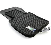 kh Teile Alfombrillas de Goma para BMW X1 (F48), Calidad Original, 4 Piezas, Color Negro