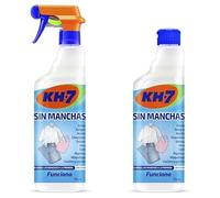 KH7 Sin Manchas Pack Ahorro - 1 Pulverizador 715 ml + 2 Recambios 715 ml - Tratamiento Quitamanchas para Ropa