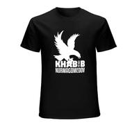 Khabib The Eagle Nurmagomedov Men's T-Shirt Unisex Black Men Tees 3XL