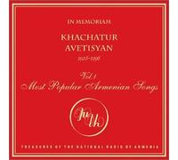 Khachatur Avetisyan - In Memoriam: Vol.1 Most Popular Armenian Songs (US Import)