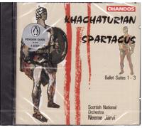 Khachaturian: Spartacus Suites 1-3 / Neeme Jarvi, escocés sin CD