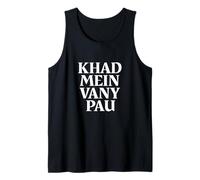 Khad Mein Vany PAU Funny Sindhi Saying Humor Meme Culture Camiseta sin Mangas