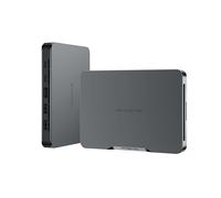 khadas Mind 1 Mini PC Gamer Portatil, Micro Ordenador de Sobremesa with Intel Core i5-1340P con batería de 5,55 WH, 16 GB + 512 GB, Soporte 2TB M.2 SSD Expansión, para Oficina/Hogar