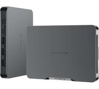 Khadas Mind 1 Mini PC, Intel Core i7-1360P 5.0GHz Micro computadora de escritorio con batería de 5.55 Wh, LPDDR5 de 32 GB, SSD PCIe 4.0 de 1 TB, BT5.3, WiFi 6E, computadora portátil para negocios,