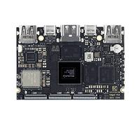 Khadas SingleBoard Computer Edge2 RK3588S ARM PC, con CPU de 8 núcleos de 64 bits, ARM Mali-G610 MP4 GPU, 6 tops AI NPU, Wi-Fi 6, Bluetooth 5.0, pantalla y decodificador 8K HD, interfaz de usuario 4K
