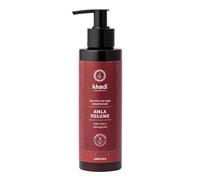 khadi Acondicionador Ayurvédico AMLA VOLUME, cabello visiblemente más denso y completo gracias a la fuerza de las plantas ayurvédicas, natural y vegano, 200 ml