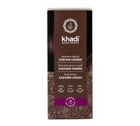 khadi CASTANO CENIZA Tinte vegetal para el cabello - Cosmética natural - para cabello mate y castaño medio - Tinte 100% vegetal - natural y vegano - 100 g