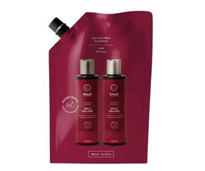 khadi Champú ayurvédico AMLA VOLUME - Refill - Cabello potente y volumen gracias a las fuertes raíces del cabello, 100% natural y vegano, 400 ml