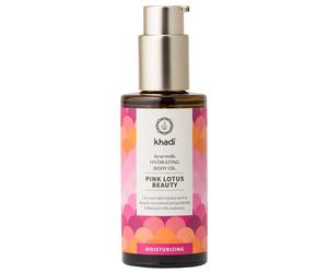 khadi khadi Moisturizing Ayurvedic Hydrating Body Oil Pink Lotus Beauty 100 ml