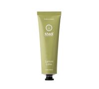 khadi LEMON LIME Crema de manos Ayurvédica - Rápida absorción, no grasa - Hidratación y cuidado intensivo - Lima, limón y bergamota - Cosméticos naturales 100% certificados - 50 ml