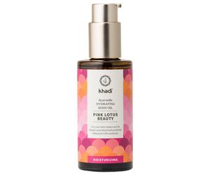 khadi Moisturizing Ayurvedic Hydrating Body Oil Pink Lotus Beauty 100 ml
