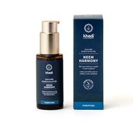 khadi NEEM HARMONY Aceite capilar - activo contra la caspa, el picor y el cuero cabelludo seco - Cosméticos naturales 100% certificados y veganos y sin siliconas - 50 ml