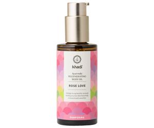 khadi Pampering Ayurvedic Regenerating Body Oil Rose Love 100 ml