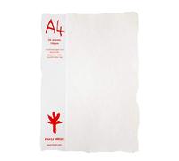 Khadi Papel blanco RAG (20 hojas) paquetes A4W 150 g/m² 21 x 29,8 cm