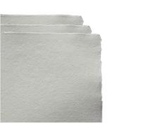 Khadi Papel de acuarela 100 % hecho a mano Rag 320: áspero: empaqueta 20 hojas A4.