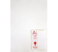 KHADI Paquete de 20 papeles de papel de lija hechos a mano, 150 g/m², tamaño A6.