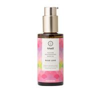 khadi ROSE LOVE Aceite corporal regenerador ayurvédico - Aceite de belleza de lujo - mimador y regenerador - 100% vegetal y natural - 100 ml