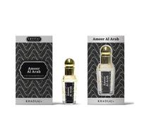 Khadlaj - aceite de perfume de 0.5 onzas líquidas, fragancia prémium