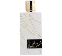 Khadlaj Fursan White - Perfume EDP de 100 ml en espray de jazmín, coco, vainilla en polvo, perfume