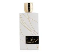 Khadlaj Fursan White - Perfume EDP de 100 ml en espray de jazmín, coco, vainilla en polvo, perfume