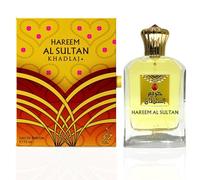 KHADLAJ Hareem Sultan Eau de Parfum 75 mL - Fragancia sofisticada y duradera, con notas orientales y florales, ideal para quienes buscan una esencia distintiva y elegante.