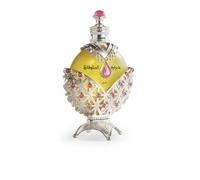 KHADLAJ PERFUMES - Aceite Perfumado Hareem Al Sultan Silver | Sin Alcohol | Fragancia Duradera | Para Piel Sensible | Bergamota, Rosa y Sándalo, 35 ml