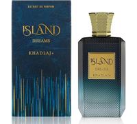 Khadlaj Island Dreams - Fruity, Floral, Woody, Musky - Extrait de Parfum Long-Lasting Fragrance for Unisex, 3.4 Ounce/100 ml