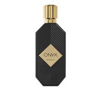 Khadlaj perfumes - eau de parfum onyx gold, 100 ml, frasco de cristal,