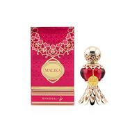 KHADLAJ PERFUMES - Malika Red Eau de Parfum Concentrado | Fragancia Floral y Amaderada | Larga Duración | Unisex | Frasco Elegante y Compacto, 15 ml