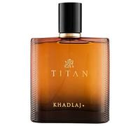 KHADLAJ PERFUMES Titan - Perfume eau de Parfum, fragancia duradera para hombres, madera, especiada, ámbar, 100 ml/3.4 onzas