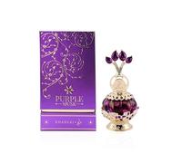 Khadlaj Purple Musk CPO - Perfume en Aceite Concentrado de Almizcle, Fragancia Dulce, Suave y Duradera, Ideal para Uso Diario