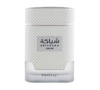 Khadlaj Perfumes Shiyaaka Snow Edición Especial Eau De Parfum para hombre, 100 ml, fragancia fresca cítrica y especiada con mandarina, neroli y vetiver