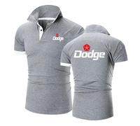 KHAFVXTP Polos hombre American Muscle Car Enthusiast, Camiseta de Vestir, Suave y Cómoda, Ideal para deportes, golf y ropa informal, Tenis(Grey,XXL)