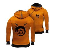 KHAFVXTP Sudadera cremallera hombre Para Fullmet-al Alchemi-st, Acabados premium y refinados, Per tempo libero, viaggio e quotidianità, hombre(Yellow,3XL)
