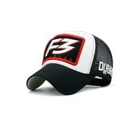 (Khaki)2023 Fashion New Mesh Trucker Caps Male Summer Cool Sun Hat Man Women