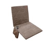 (Khaki, Multicolor) MYDAYS OUTDOOR 16 inch Heated Stadium Seat Chair Pad 3 Levels Portable USB Heated Seat Cushion for O