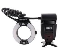 Khalia-Foto Meike MK-14EXT E-TTL - Flash de Anillo para Canon (con luz LED Auxiliar)