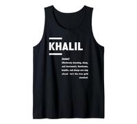 Khalil Definición Nombre Khalil Camiseta sin Mangas