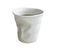 Khanjuan Taza de café plisada creativa, italiana y francesa, taza de cerámica irregular (plegable)