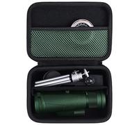 Khanka Caja de almacenamiento para telescopio monocular rígida, repuesto para Gosky 12x55, Titan 12x50Pankoo 40x60, 16x52, 12x50Wingspan Optics 12x50 de alta potencia, telescopio monocular de alta