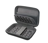 Khanka Duro EVA portátil funda de viaje bolsa de transporte Carcasa para disco duro externo Western Digital WD My Passport Ultra, elementos se/Transcend/Toshiba Canvio/Seagate Backup Plus Slim Disco Duro Externo Portátil 1TB 2TB, Kingston MLWG2, RAVPower FileHub WD01