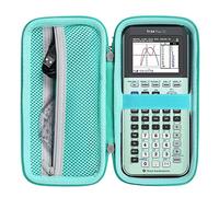 Khanka Estuche de viaje duro de repuesto para calculadora gráfica de color Texas Instruments TI-83 Plus/TI-84 Plus CE, solo funda (menta)