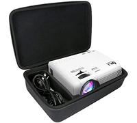 Khanka Estuche de Viaje rígido de Repuesto para proyector de Video DR. Q HI-04 6500 Lux