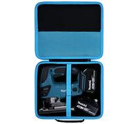 Khanka Estuche Funda Rígido para Makita DJV180Z/DJV184Z 18V Li-Ion Sierra Caladora Herramientas y Bateria,Negro.(Funda Vacio)