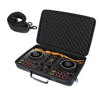 Khanka Estuche para Pioneer DDJ-FLX2/DDJ-200/WeGO4/Hercules Inpulse 200/MK2 | Para Pioneer DDJ-FLX2/DDJ-200/DDJ-WeGO4 y Hercules Inpulse 200 MK2/Inpulse 200;con asa y correa de hombro,Solo Estuche