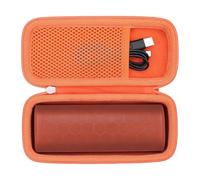 Khanka Estuche rígido Compatible con Altavoz Bluetooth portátil Resistente al Agua Sonos Roam 2 / Sonos Roam/Sonos Roam SL, Naranja, Solo Estuche