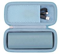 Khanka Estuche rígido Compatible con Altavoz Bluetooth portátil Resistente al Agua Sonos Roam 2 / Sonos Roam/Sonos Roam SL, Azul, Solo Estuche