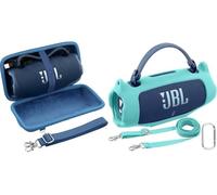 Khanka Estuche rígido de Viaje para JBL Charge 6/Charge 5/Charge 4 + Funda Protectora de Silicona para Altavoz Bluetooth JBL Charge 6, Solo el Estuche.